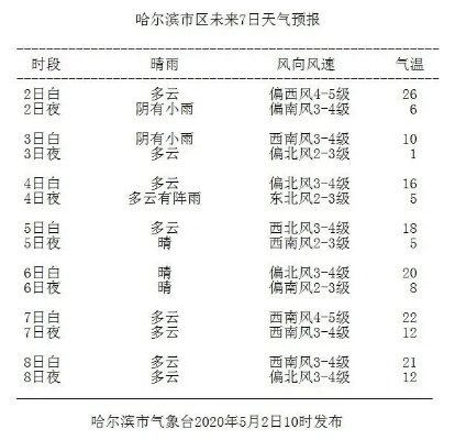 冰城明日迎寒潮，哈尔滨明天天气预警与出行指南